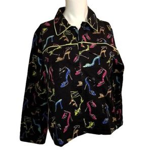 Vanity Collection Black Jacket Size Medium